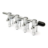 Divisor De Ar De Metal Boyu Ad 004 Quadruplo Aquario