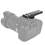 Divisor De Sapato Duplo Quente Suporte De Luz Speedlite Para Flash De Sapata Quente Adaptador Duplo Para Placa De Montagem De Sapata Quente Divisor Duplo Ultraleve De