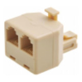 Divisor Femea Dupla Para Plug Rj11 033 0230 Kit Com 10
