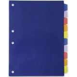 Divisória Fichário Colegial Com Visor Coloridas C 10