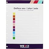 Divisória Grande 10 Abas Color Code Cidg4004 Caderno Inteligente
