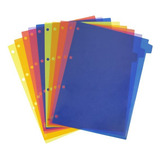 Divisoria Plastica P fichario Colegial Dac C 10 Un 157x227mm