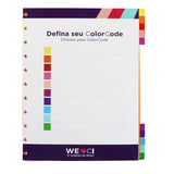 Divisórias Caderno Inteligente Grande Colorcode C 10