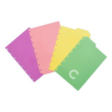 Divisórias Pastel Caderno Inteligente A5