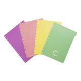 Divisórias Pastel Grande Caderno Inteligente