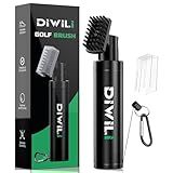 DIWILI Limpador De Escova Pro Golf Club Com Clipe De Retenção E Garrafa De água De Apertar De 142 G Acessórios Essenciais De Golfe Para Homens Melhores Presentes De Golfe Limpador De Taco De