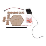 Diy Montado Base De Madeira Led Night Light Crianças