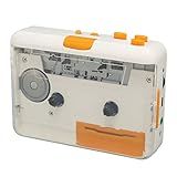 Diydeg Gravador De Cassete Portátil Leitor De Fita Cassete USB Pessoal Captura Música De MP3 Conversor De Cassete Para MP3 Com Fone De Ouvido Compatível Com Laptops E