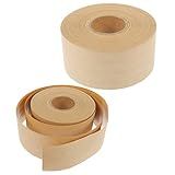 DIYEAH 2 Rolos Fita De Papel Acessórios Para Quadro De Avisos Fita De Vedação Multifuncional Fita Magnética Fita Adesiva Fita Gravável Fornecimento De Embalagens Pesado Caixa