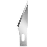 DIYSELF 50 Lâminas De Faca Exacto Aço De Alto Carbono 11 Lâminas Refil De Lâminas Artísticas Com Estojo De Armazenamento Para Artesanato Hobby Scrapbook Estêncil