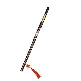 Dizi Instrumento Musical Flauta De Bambu Tradicional Instrumento Musical De Sopro C D E F G Chave Chinesa Dizi Flauta Transversal Com Estojo  Color   D Key 