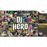 Dj Hero Turntable Kit wii Nintendo Original Novo C Caixa