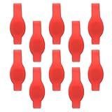 DJDK Pulseira RFID 10 Peças 13 56 MHz Pulseira RFID Pulseira De Silicone À Prova D Água Cartão IC Para Piscina Sauna Sala Vermelho 