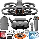 DJI Combo Avata 2 FPV Drone Fly More 1 Bateria Com Câmera 4K Incluindo óculos 3 E RC Motion 3 Experiência Imersiva Protetor De Hélice Integrado Pacote De Conteúdo POV Com Acessórios Deco Gear
