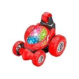 DM Toys Carrinho De Controle Remoto Sem Fio Com Luz Mini Crazy 360 Graus Color