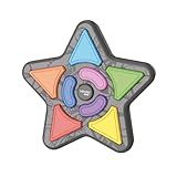 DM Toys Jogo Da Memória Estrela 4 Em 1