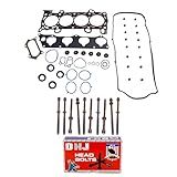 DNJ Conjunto De Junta De Cabeçote Hgb242 Com Kit De Parafuso De Cabeçote Para Honda Accord 2 4L 2354Cc 144Cid L4 Dohc 2008 2015