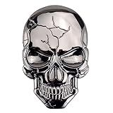 Do Metal Do Crânio Adesivo Para Carro Metal Crânio 3D Emblema Adesivo Para Carroceria Adesivos Etiqueta Com Emblema Caveira Para Decoração Todos Os Emblemas Carro Ngumms