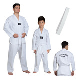 Dobok Kimono Roupa Taekwondo Algodão Adulto infantil faixa