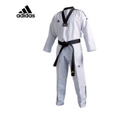 Dobok Taekwondo adidas Gola Preta #180 (173-183cm) Importado