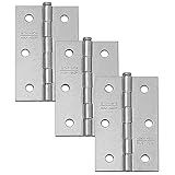 Dobradiça 810 Até 15 Kg 3 Galvanizado Silvana 3Pçs