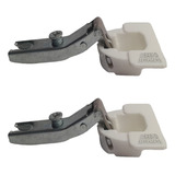 Dobradiça Armário Curva Plástico De 26mm Cozimax 2 Peças
