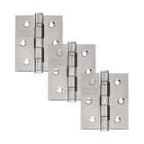 Dobradiça Até 35kg 882 3 1 2 X 3 Inox 304 Escovado Silvana 3pçs