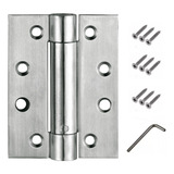 Dobradiça Com Mola 4x3 Inox 304 Escovado Hafele