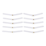 Dobradiça Cotovelo P Aeromodelos 2 5 X L43mm Médio 10x Pçs