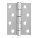 Dobradiça Inox Blindada C Rolamento 4x3x2 5mm Kit 50 Peças