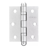 Dobradiça Pado Com Rolamento Aço Inox Escovado 3025 C 3 Pçs