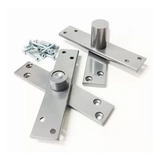 Dobradiça Pino Pivotante Inox Portas 350 Kg Rolamento Pado