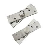 Dobradiça Pino Pivotante Pivô Aço Inox 304 Portas Até 150kg