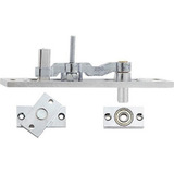 Dobradiça Porta Pivotante 100kg C rolamento Cromado Mundial
