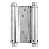 Dobradiça Porta Vai vem Inox Escovado 4 Polegadas Bang Bang