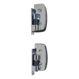 Dobradiça Simples Para Box De Vidro De Banheiro 1115 2 Pçs