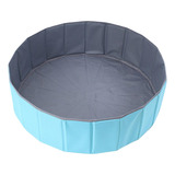 Dobrável Balls Pool Oxford Pano Azul 120cm X A30cm