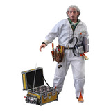 Doc Brown Deluxe Hot Toys (marty Back Future Batman Mms610)