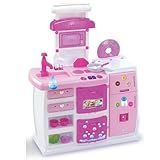 Doce Cozinha Brinquedo Sai Agua Com Acessorios Magic Toys 7902