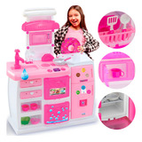 Doce Cozinha Magic Infantil Toys Brinquedo 19 Acessórios