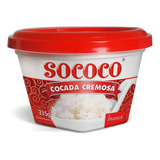 Doce De Coco Cocada Cremosa Branca Sococo Pote 335g