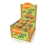 Doce De Leite Com Coco Tablete Flormel Zero Açúcar 24und