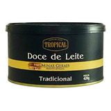 Doce De Leite Cremoso Tradicional Mineiro Tropical Lata 420g