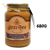 Doce De Leite Pastoso Artesanal Mineiro No Vidro 680g Ensa