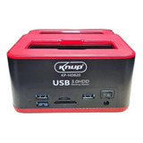 Dock Station Case Hd Sata Pendrive Sd Usb 3 0 Knup Kp hd820