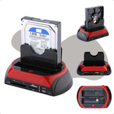 Dock Station P 2 Hd Sata Ide 2 5 E 3 5 Usb E sata Leitor
