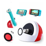 Dock Suporte Carregador Para Nintendo Switch Oled E Lite