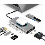 Dockstation Usb Tipoc Hdmi 4k Hub Apple Thunderbolt 3 15em1