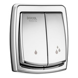 Docol Acabamento Válvula Descarga Salvágua Box Cromado 3 6 L