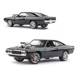Dodge Charger 1 24 Carro De Metal Em Miniatura Com Luzes E